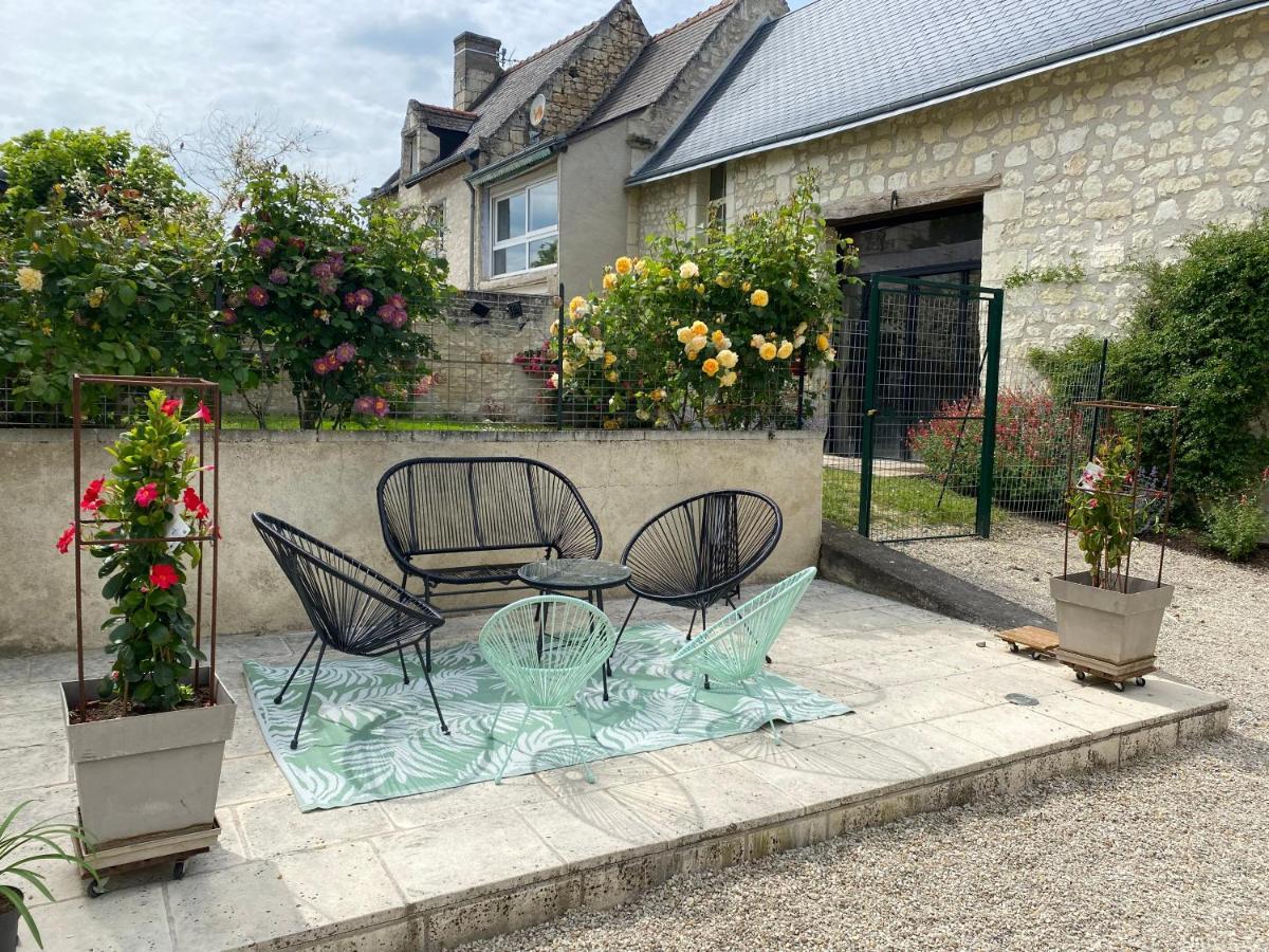 Studio Indre Climatise, La Halte De Cuze, Aux Abords De La Loire A Velo Huismes Εξωτερικό φωτογραφία